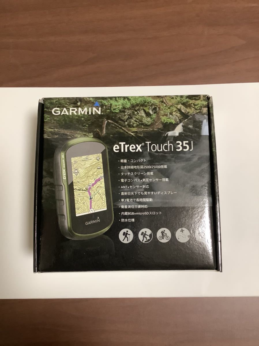 Touch eTrex | 35J Garmin GARMIN 0 - ハンディGPS GPS ガーミン アウトドア 日本 Screen LCD トレッキングナビ