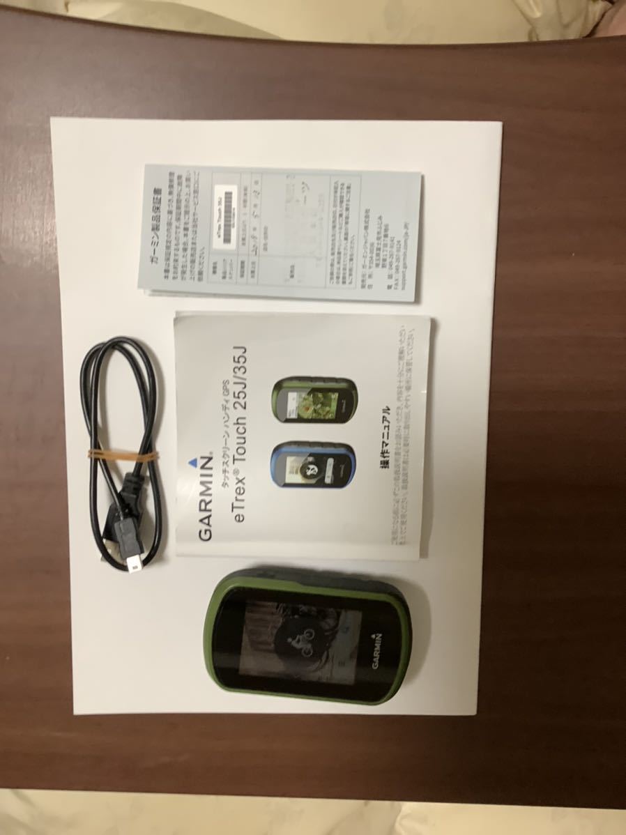 Touch eTrex | 35J Garmin GARMIN 0 - ハンディGPS GPS ガーミン アウトドア 日本 Screen LCD トレッキングナビ