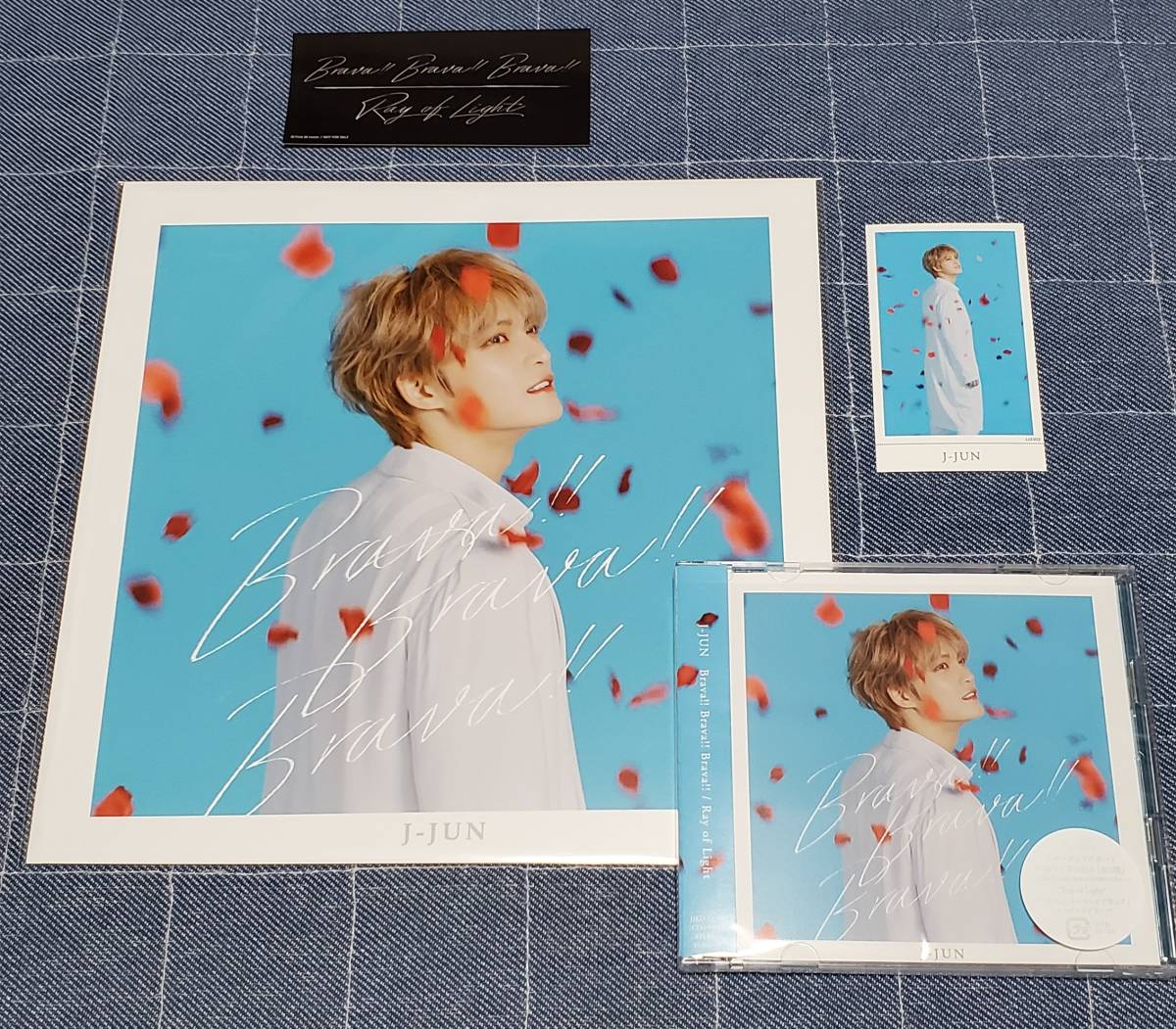 数量限定，本物保証 ジェジュン ラスト1枚 Amazon限定デカジャケット 初回限定盤CD+DVDトレーディングカード① 特典ステッカー J-JUN Ray of Light(その他)｜売買されたオークション情報、yahooの商品情報をアーカイブ公 その他