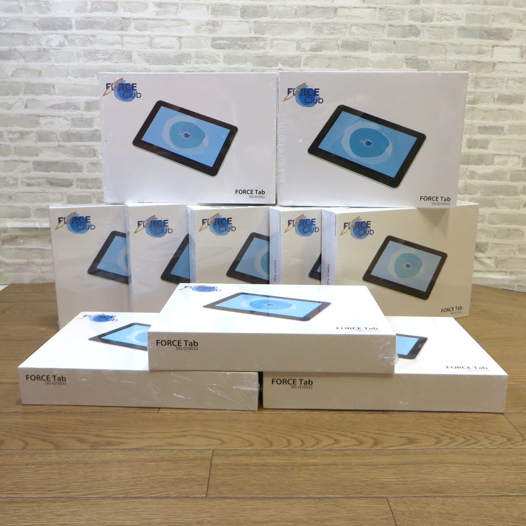 新品 10台 タブレット FORCE Club FORCE Tab DG-Q10S32 Android Wi-Fi