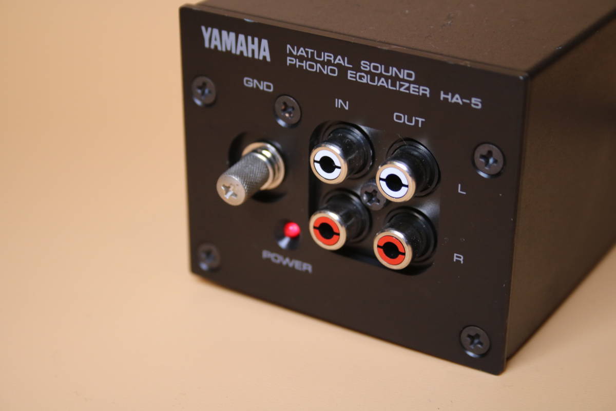 ◇YAMAHA ヤマハ フォノイコライザー HA-5