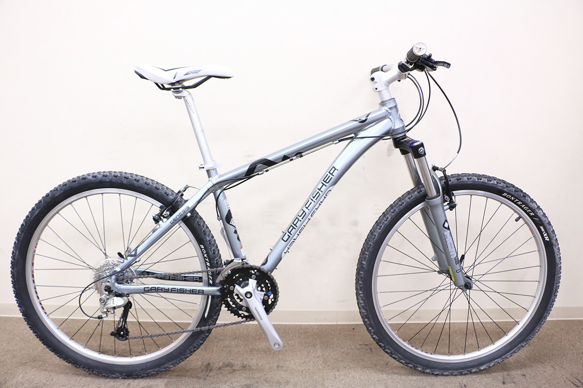 大得価，送料無料 GARY FISHER ゲーリーフィッシャー GENESIS 2.0 MTB SHIMANO 3X8S サイズ15.5 2010年頃(XSサイズ以下)｜売買されたオークション情報、yahooの商品情報をアーカイブ公開 - オークファン ハードテイル