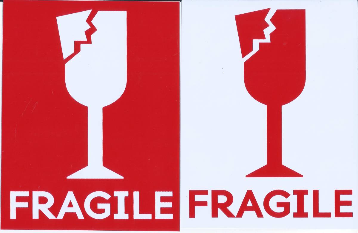 送料無料 Fragile Tss 597 Fragile こわれもの ステッカー スーツケース フラジール ワレモノ 割れ物 取扱注意 引っ越し 注意 貴重品 Sale 96 Off ステッカー