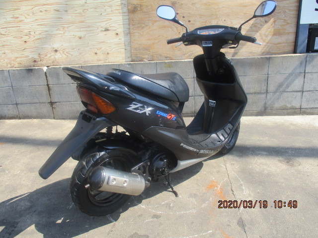 △6178△ホンダ ライブディオZX （DIO） ブラック AF35 実働 愛知