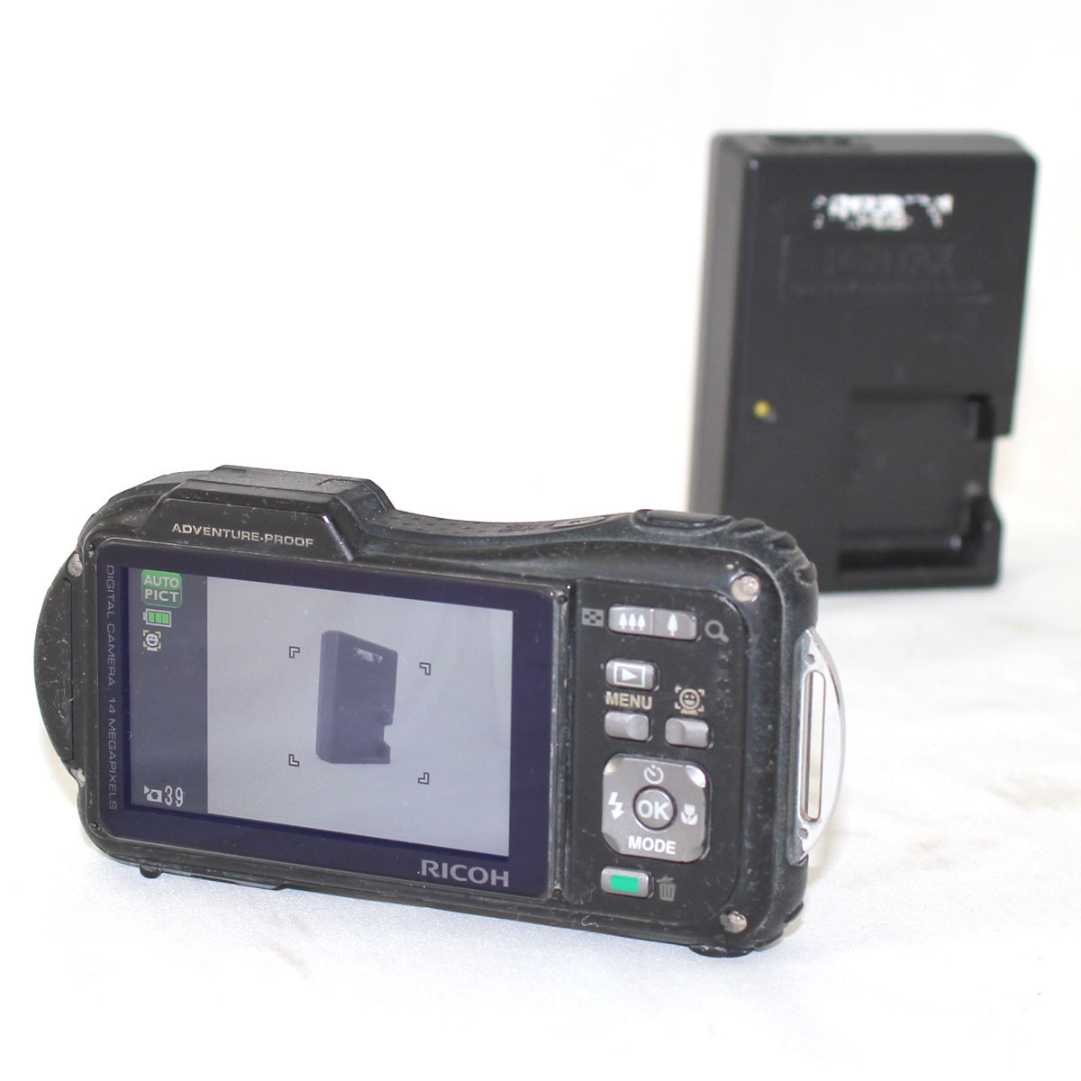 RICOH ACB-B1C017 RICOH 防水カメラ WG-20 ADVENTURE PROOF 10m防水
