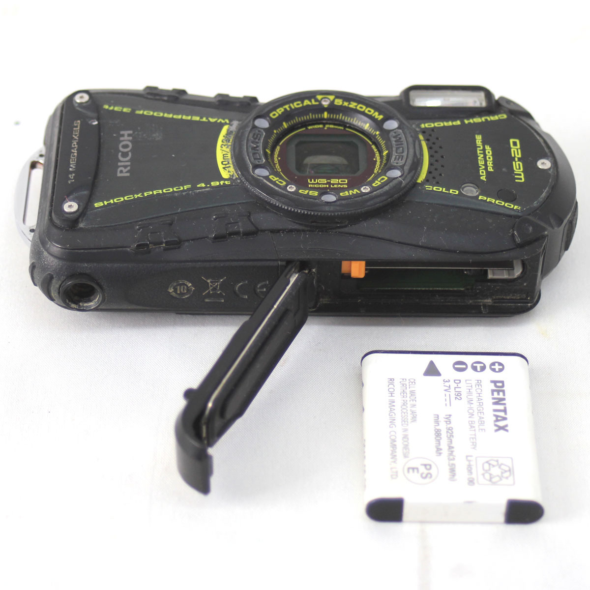 RICOH ACB-B1C017 RICOH 防水カメラ WG-20 ADVENTURE PROOF 10m防水