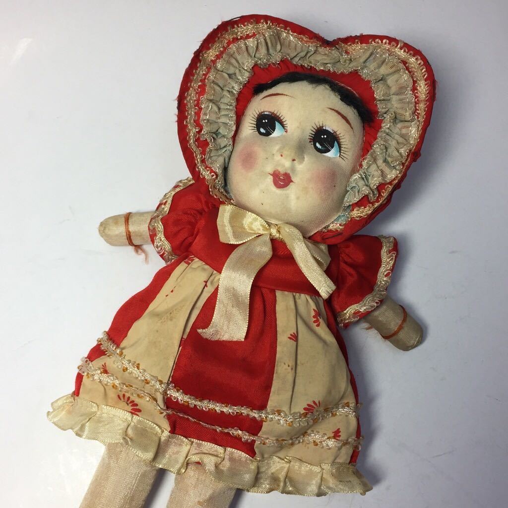 郷土玩具 昭和レトロ ヘロヘロ ヘロヘロ人形 モール人形 女の子 郷土