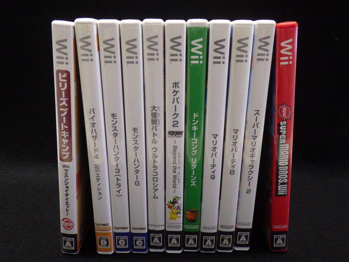 豊富な，定番 Wii ソフト ニュー スーパーマリオブラザーズ wii 他 11本 おまとめ ns(アクション)｜売買されたオークション情報、yahooの商品情報をアーカイブ公開 - オークファン Wiiソフト