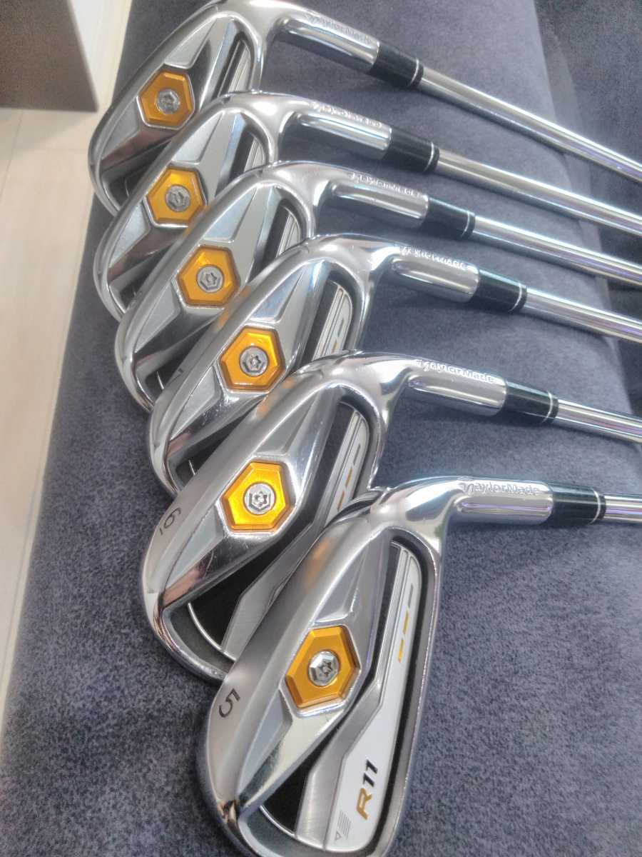 人気，豊富な テーラーメイド R11アイアンセット 6本 #5 #6 #7 #8 #9 #PW 日本仕様 シャフト NS PRO 950GH(テーラーメイド)｜売買されたオークション情報、yahooの商品情報をアーカイブ公開 - オークファン 男性右きき用