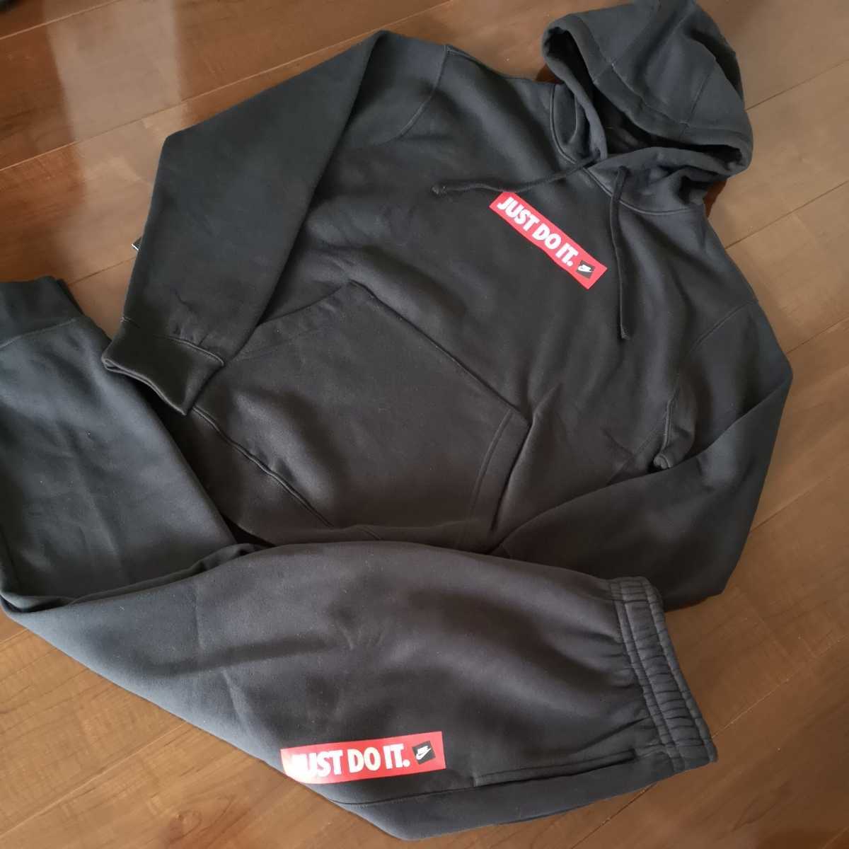 激安大特価，定番人気 大 ナイキ 上下セット スウェット セットアップ Ｌ 裏起毛 パーカー パンツ ジョガー ボックスロゴ JDI(ナイキ)｜売買されたオークション情報、yahooの商品情報をアーカイブ公開 - オークファ スウェット