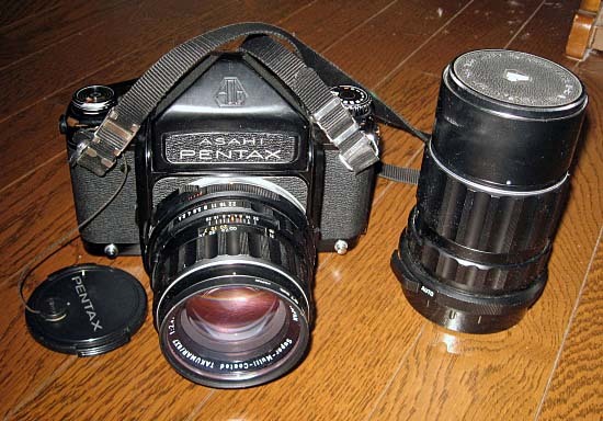 ジャンク品 asahi pentax 6x7 本体 レンズ 105mm F2.4 美品 PENTAX 6x7+105mmF2.4+200mmF4他 【公式通販】