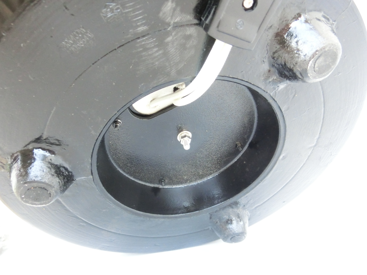 野々田商店 合金 面取 風炉型 電熱器 古銅色 B型 野々田式 茶道具 L-