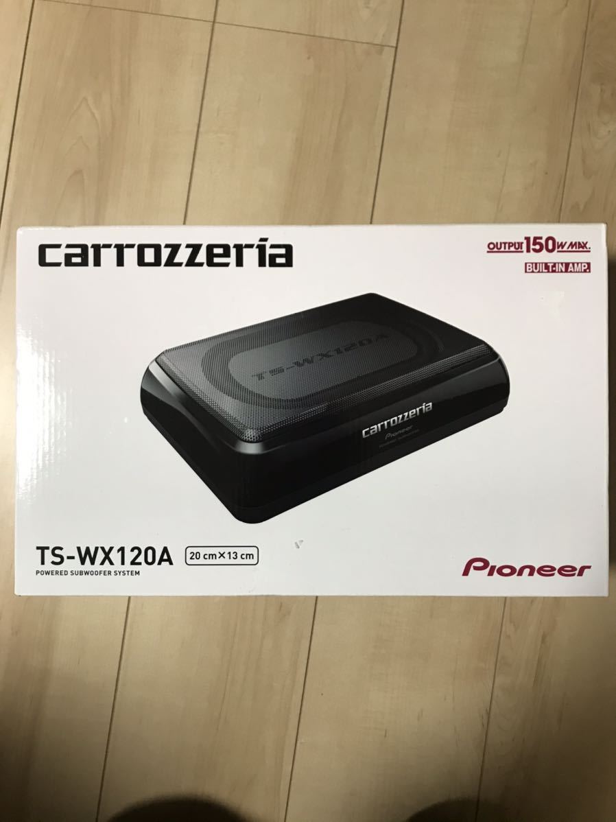 TS-WX120A カロッツェリア carrozzeria TS-WX120A｜サブウーファー