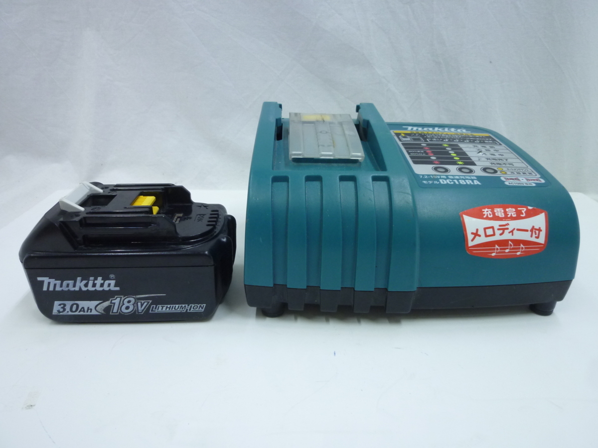 正規品クラシック ☆【makita】マキタ 18V3.0Ah バッテリー BL1830B ＋ 