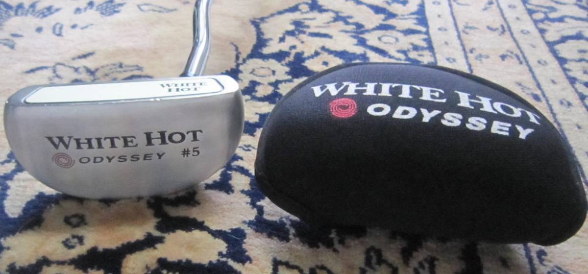 オデッセイ #5 パター ホワイトホット HOT WHITE ODYSSEY ホット ホワイト 名器 OG 2ドット 美品 - 初代ホワイトホット パター｜ゴルフクラブ名器大辞典