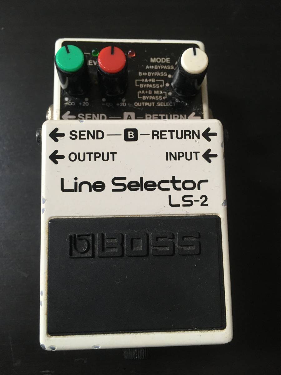 中古 BOSSコンパクトエフェクター LS－2 LineSelector ライン