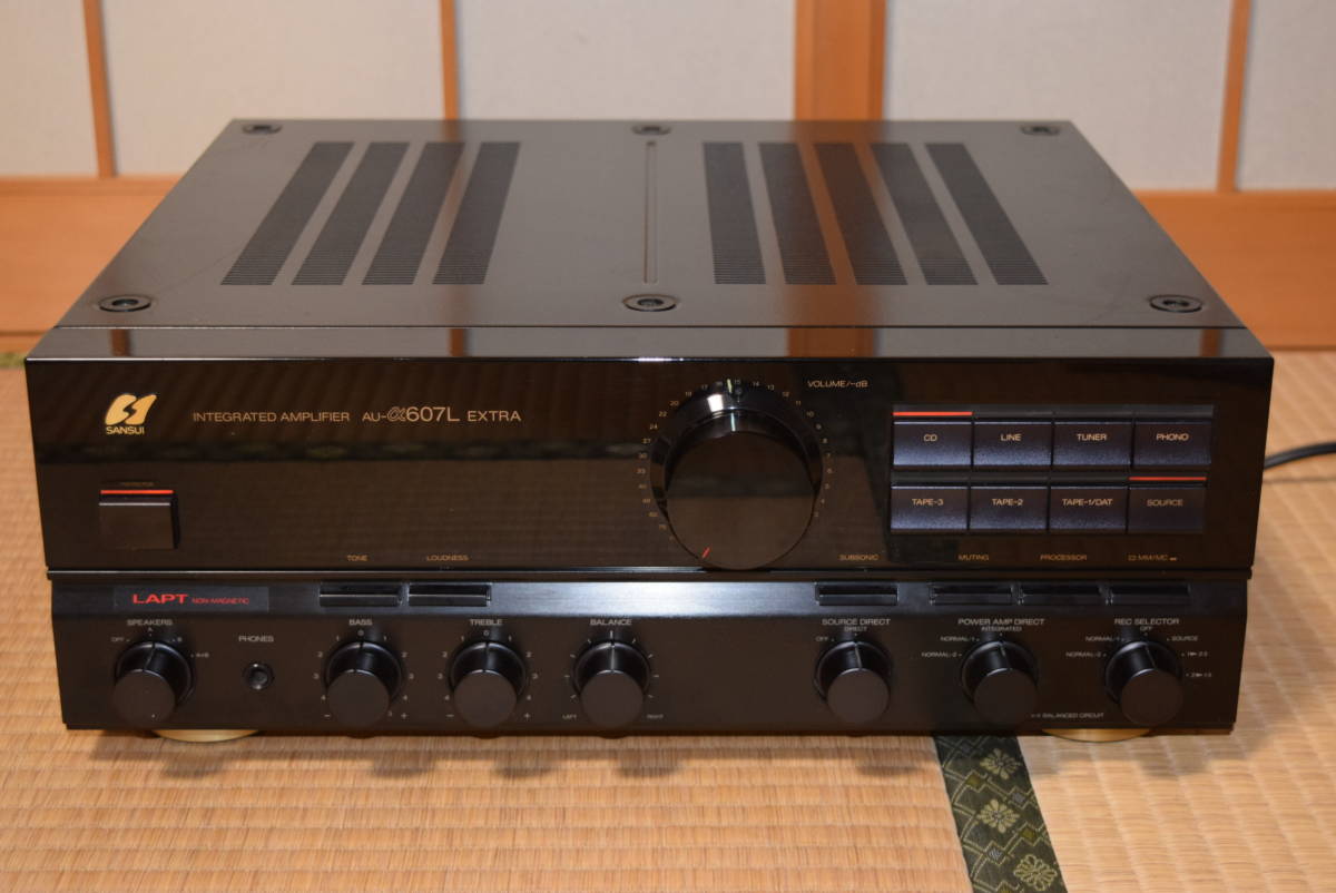 ☆SANSUI プリメインアンプ AU-α607L EXTRA ジャンク品☆ SANSUI