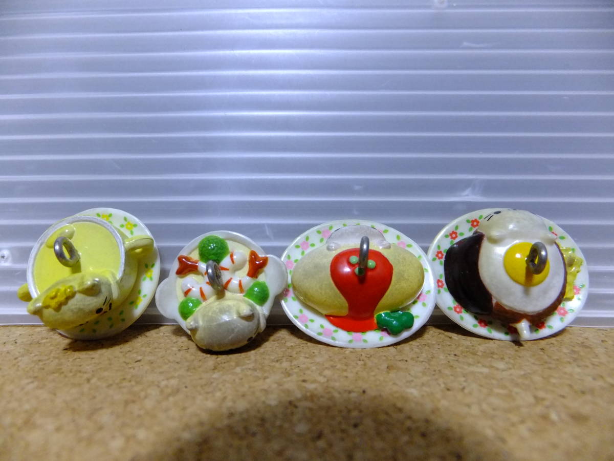 中古 SAN-X にゃんにゃんにゃんこ マスコット フィギュア ミニチュア