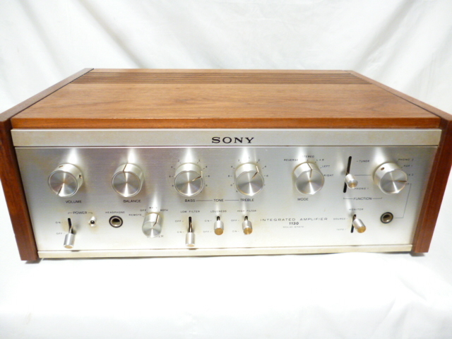 SONYプリメインアンプ TA-1130 ジャンク品 プリメインアンプ ソニー TA