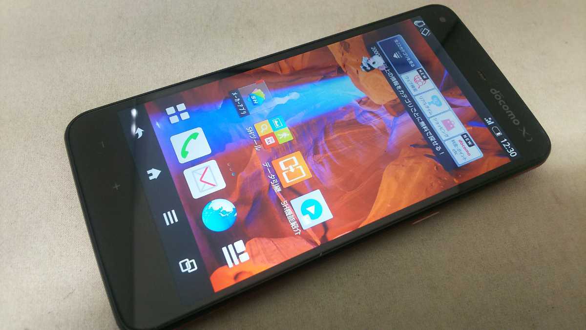 docomo Xi AQUOS PHONE SH-01F ＃1 SHARP スマートフォン 簡易動作確認
