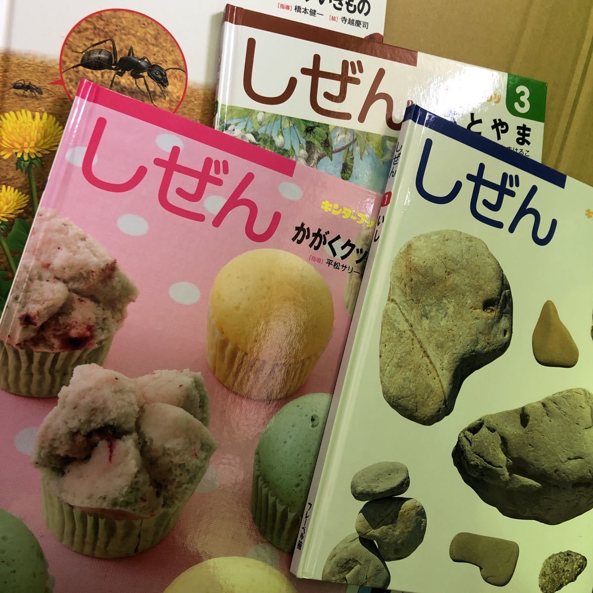 キンダーブック しぜん 絵本 自然 フレーベル館 しぜん-キンダーブック