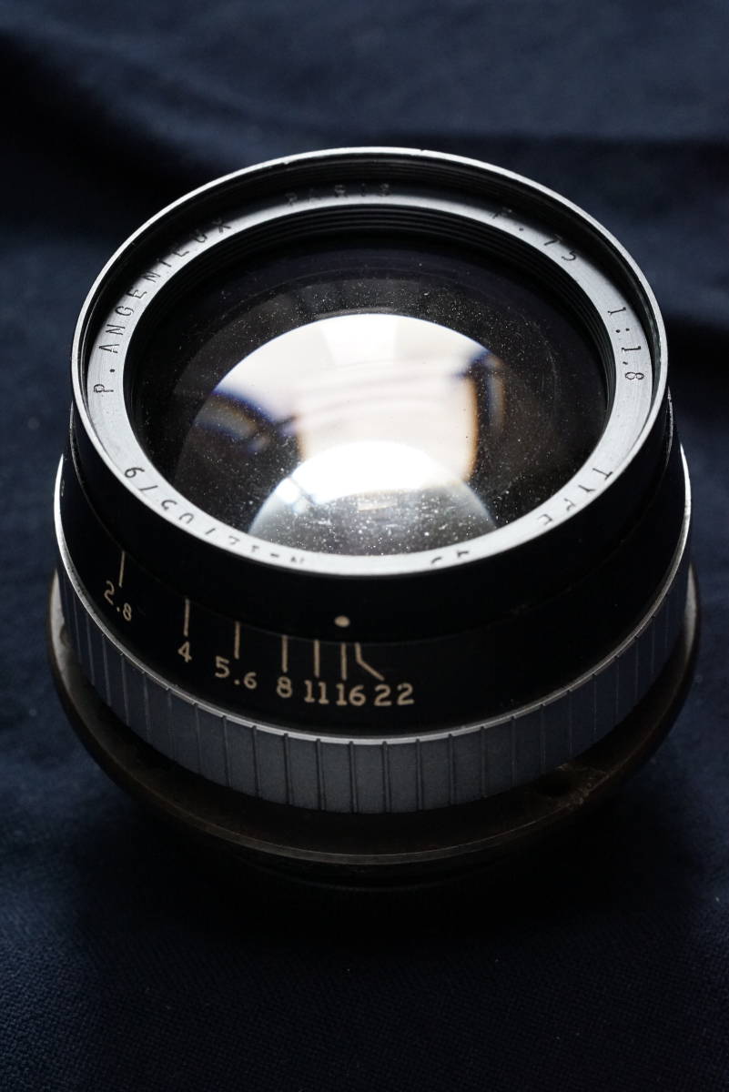 P. ANGENIEUX PARIS 75mm F1.8 TYPE S3 アンジェニュー VERY RARE