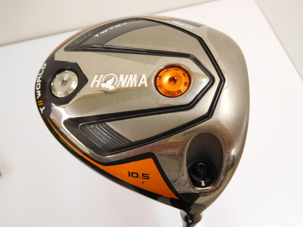 【数量限定，豊富な】 ホンマ 3 TW747 460 10.5&deg; VIZARD For TW747 SR HCなし(フレックス SR)｜売買されたオークション情報、yahooの商品情報をアーカイブ公開 - オークファン 男性右きき用