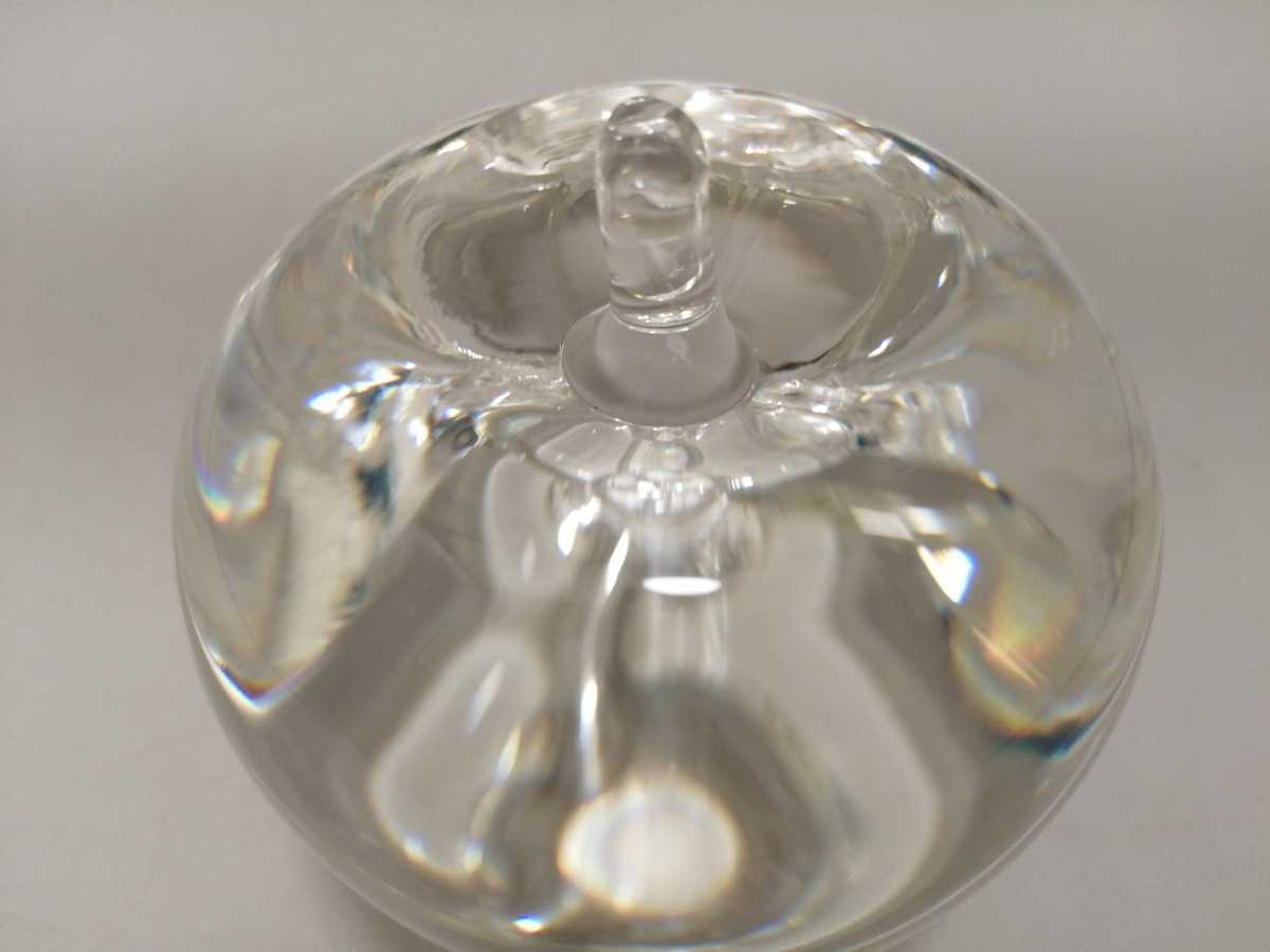 Steuben クリスタルガラス りんご スチューベン Glass アップル
