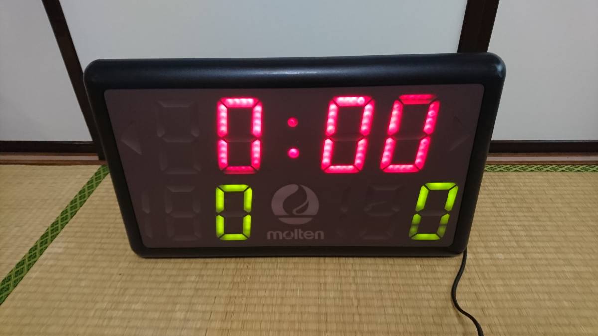 molten モルテン DIGI TIMER TOP60 得点板 電光表示機 タイマー スポーツ 体育 カウンター デジタイマー み 出品 ...