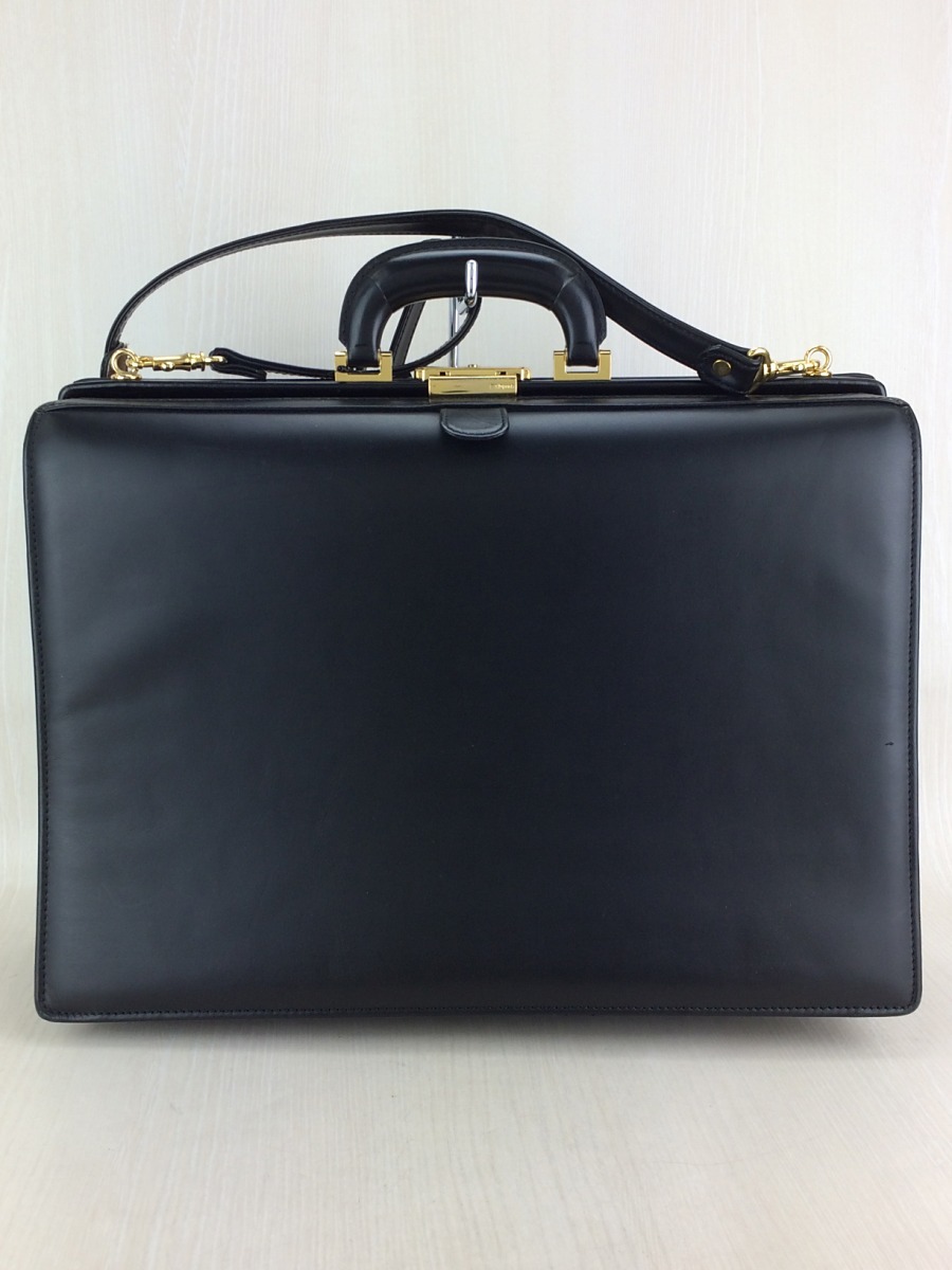 限定SALE，定番人気 PORTER バッグ/レザー/BLK/無地//ビジネスバッグ ブリーフケース(ハンドバッグ)｜売買されたオークション情報、yahooの商品情報をアーカイブ公開 - オークファン ハンドバッグ