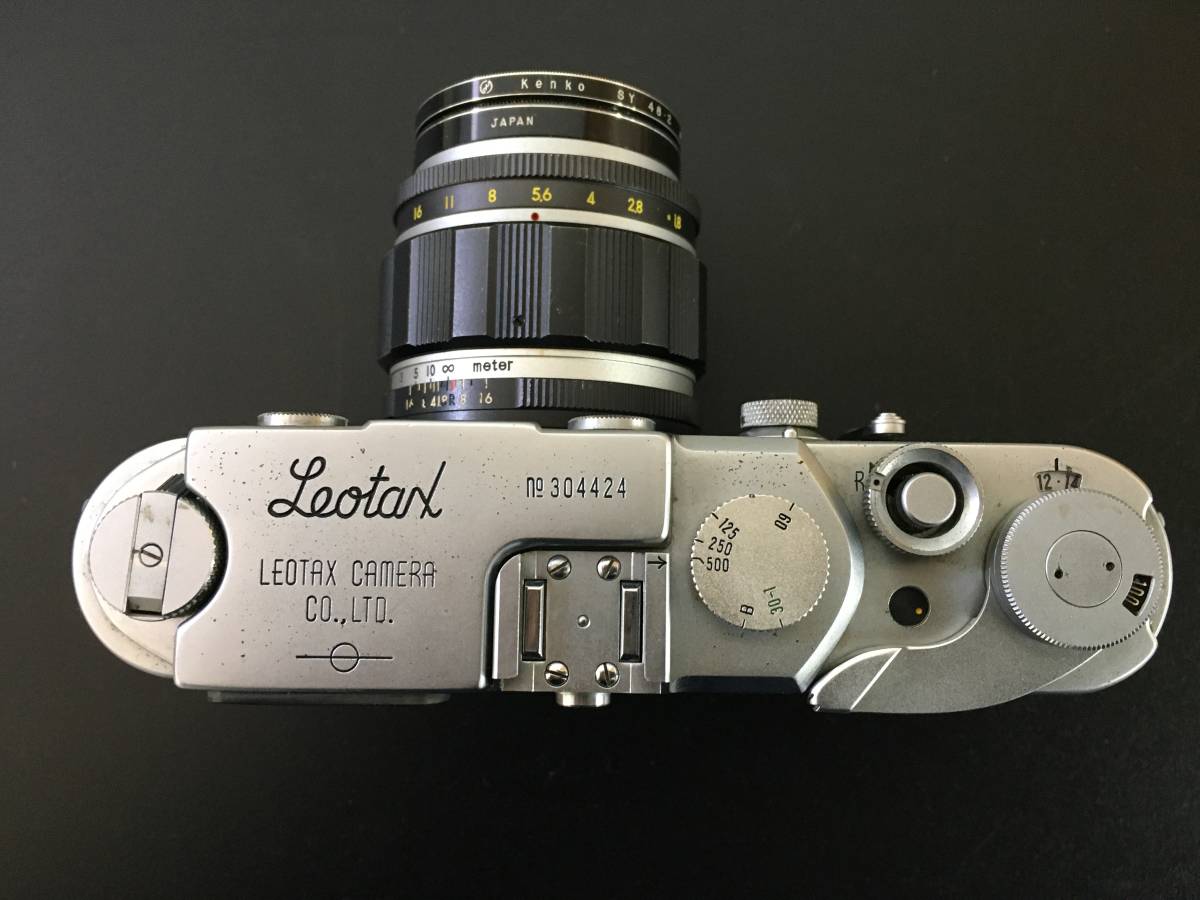 □LEOTAX/レオタックス□フィルムカメラ□東京光学□TOPcor-s□1：1.8