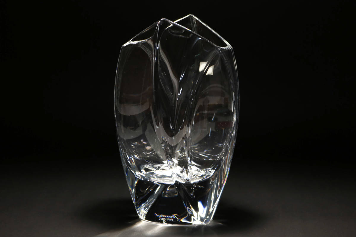 バカラ(Baccarat)】 クリスタルガラス 「RRigot リゴット」 フラワー