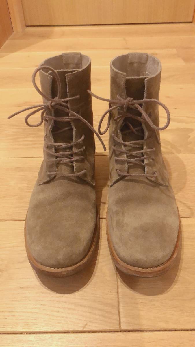 BUTTERO】ブッテロ レザーブーツ 401/2 25.5～26cm レースアップ