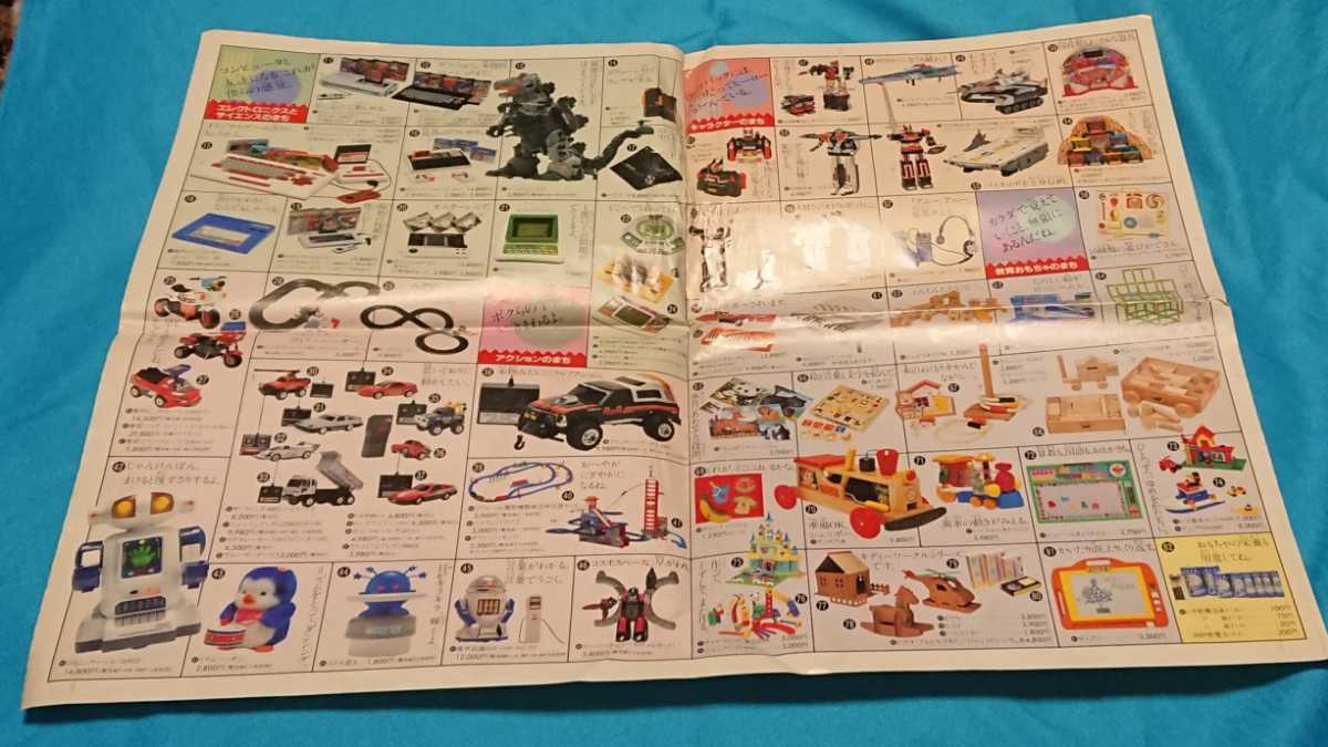 昔のおもちゃ屋などのチラシの切り抜き その④ 1984年頃 バイオ