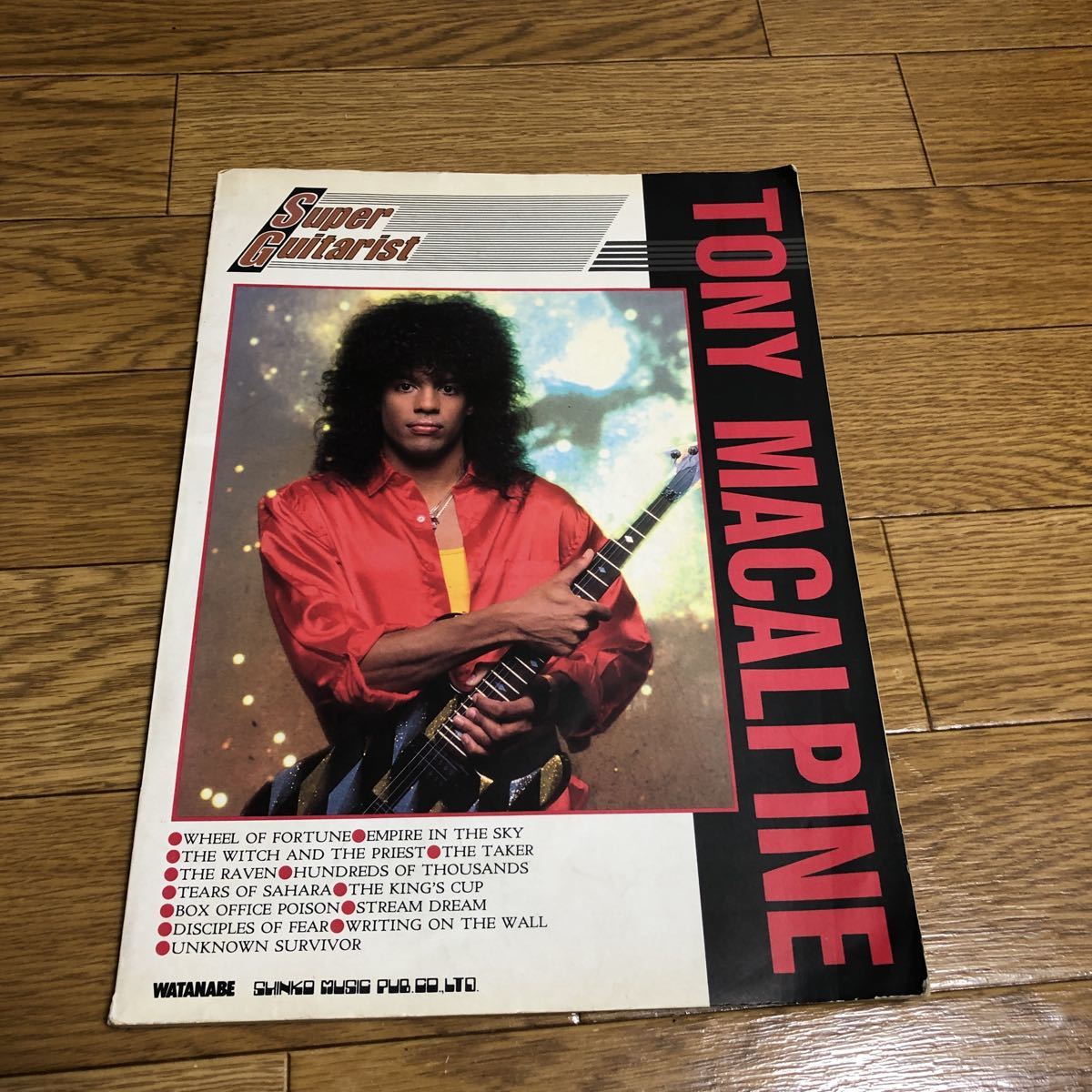 バンドスコア トニー・マカパイン Super Guitarist TONY MACALPINE