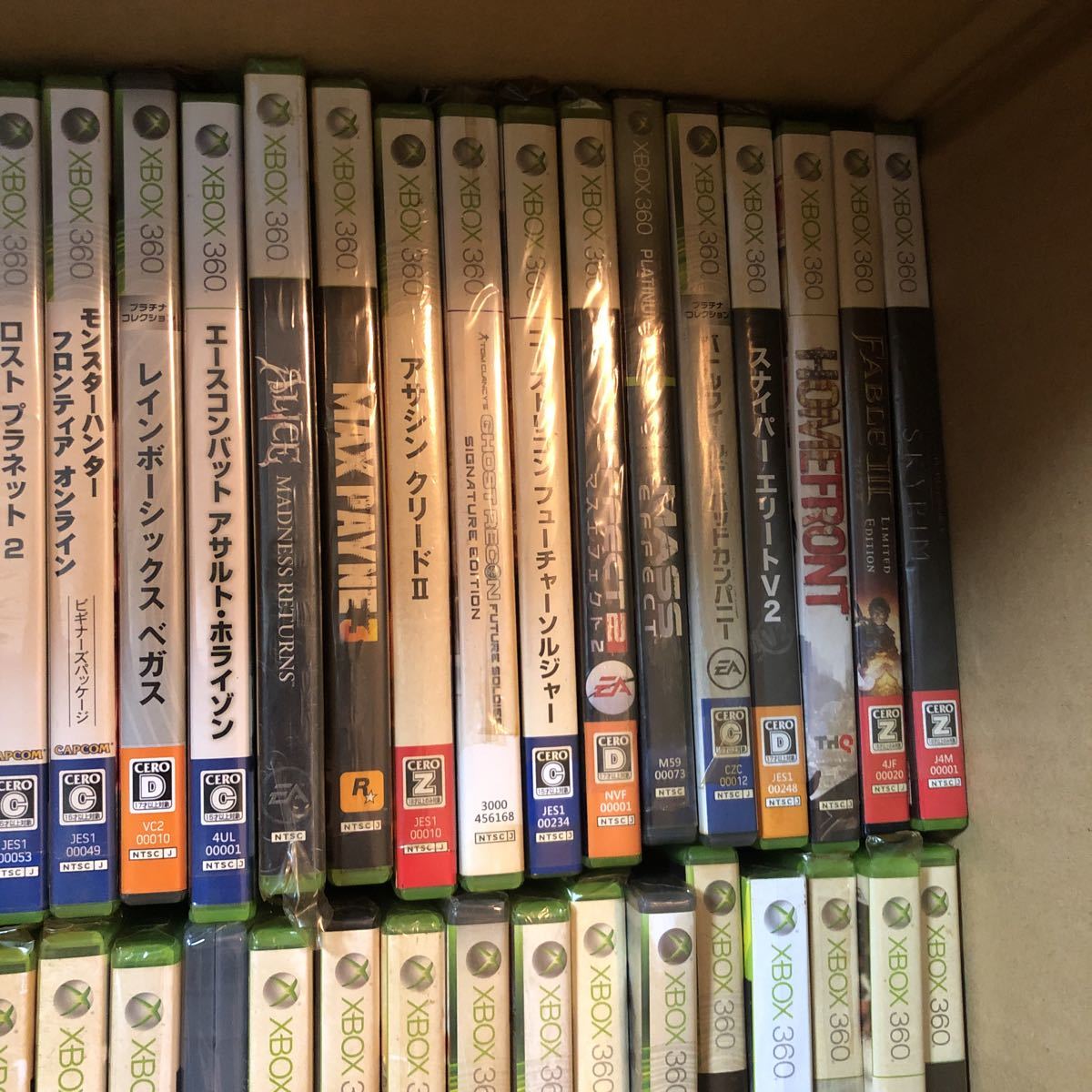 XBOX360 ゲームソフト　大量セット　未開封あり_5