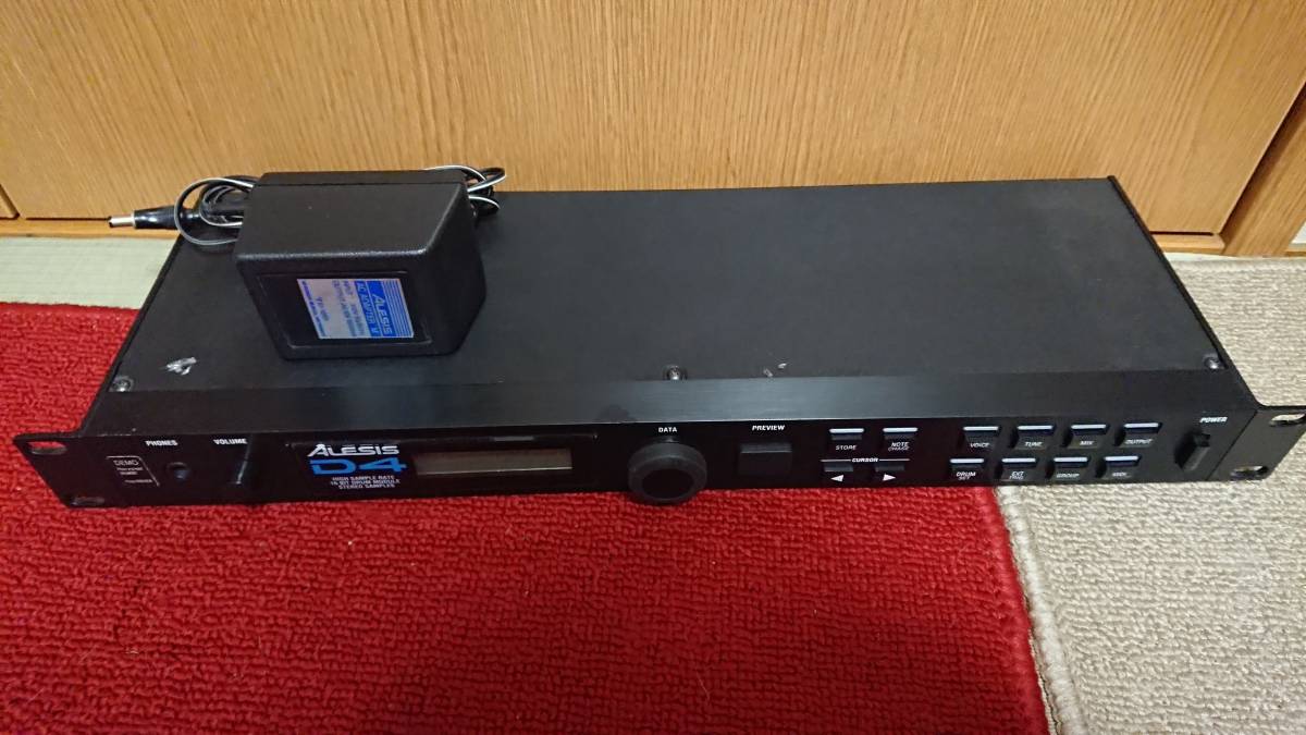 ALESIS(アレシス )D4 ドラム音源モジュール □mg1 ALESIS D4 ドラム
