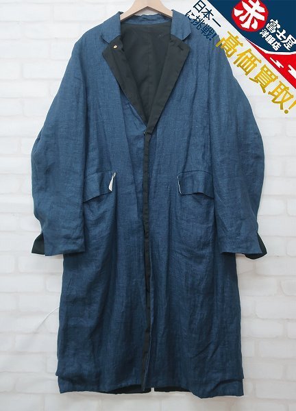2J4473/SUNSEA 16S30 REVERSIBLE SPECK LINEN COAT サンシー リバーシブルスペックリネンコート_1