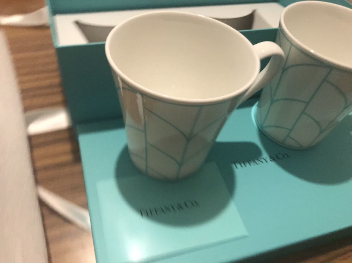 ティファニー Tiffany ⁄ マグカップ TIFFANY&amp;amp;Co.(ティファニー) TIFFANY&amp;Co.(ティファニー) &frasl; ウィートリーフマグセット⁄ペア - TIFFANY&amp;Co. ティファニー&frasl;66962687 ペアマグカップ 新品未使用 ウィートリーフ ウィート 「ＬＥＡＶＥＳ」リーフ