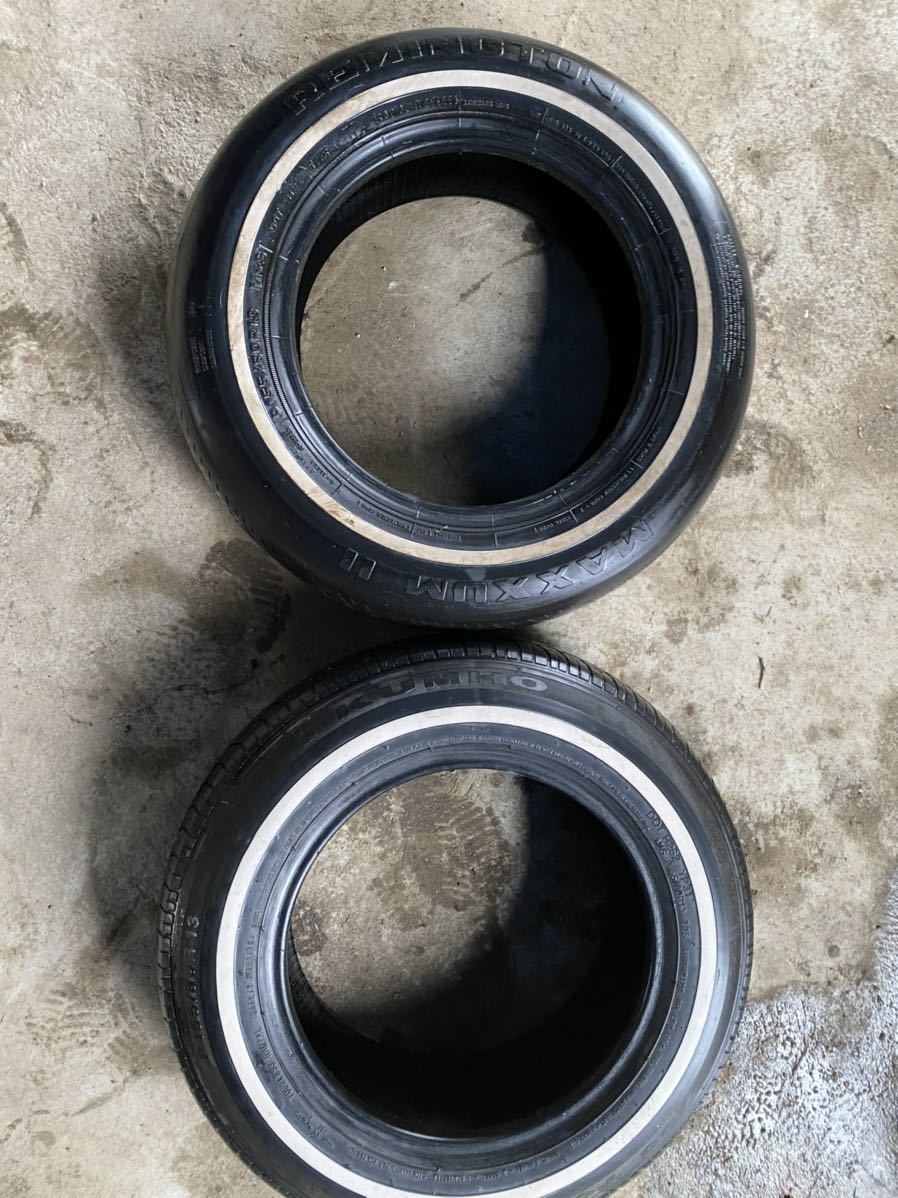 13インチ タイヤ　ホワイトリボン_4