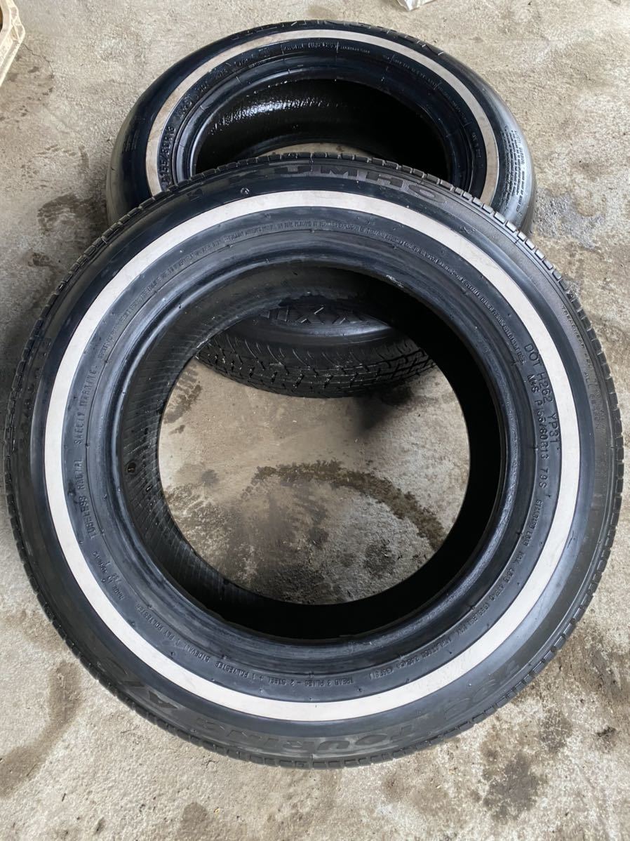13インチ タイヤ　ホワイトリボン_6