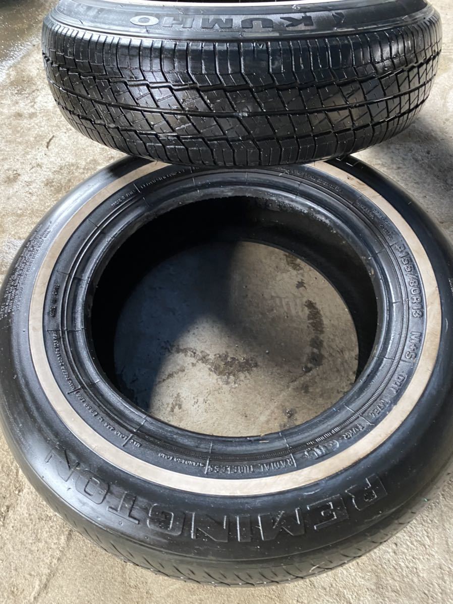 13インチ タイヤ　ホワイトリボン_7