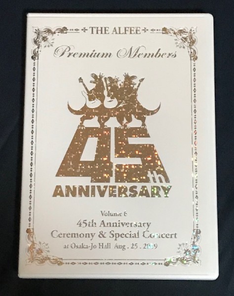 美品】 THE ALFEE DVD 45th Anniversary Premium Members Vol.6 第6回