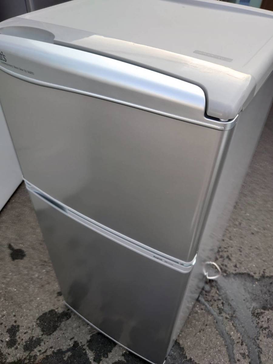 送料無料T43364 SANYO 2ドア 冷凍冷蔵庫 112L SR-111J（SB）良品