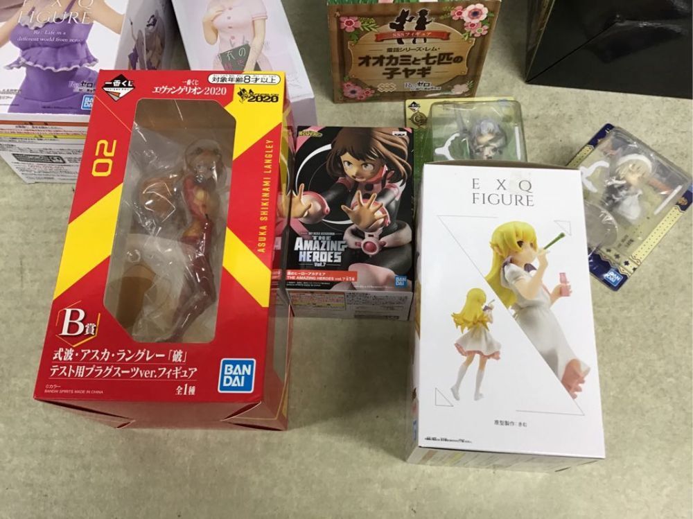 1円～ 同梱不可 ジャンク バンプレスト他 EXQフィギュア Re:ゼロから