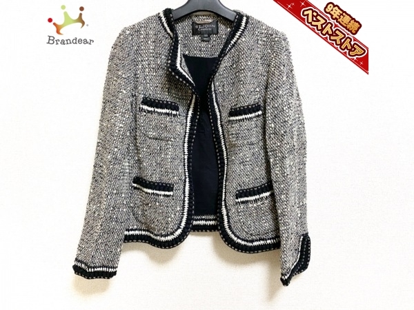 新品，限定SALE セントジョン ST.JOHN サイズ4 XL 黒&times;白&times;マルチ レディース Couture/ツイード/チェーン/ラメ ジャケット(XLサイズ以上)｜売買されたオークション情報、yahooの商品情報をアーカイブ公開 - XLサイズ以上
