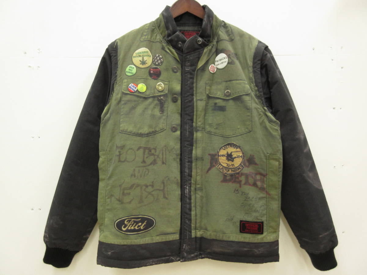 NEIGHBORHOOD × FUCT SSDD NHFU.VE/N-JKT ネイバーフッド ファクト 