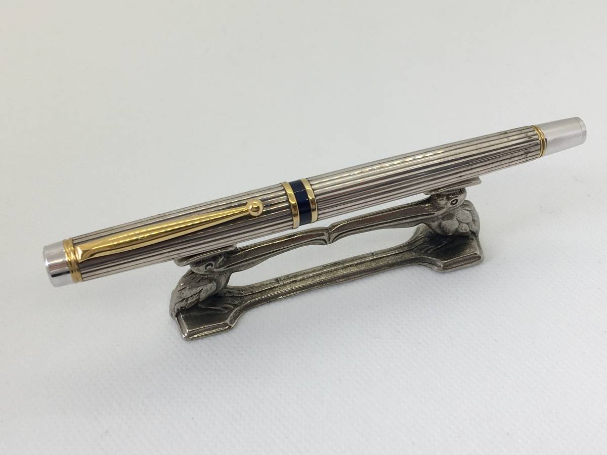 中古)PILOT パイロット 万年筆 グランセNC スターリングシルバー 【廃