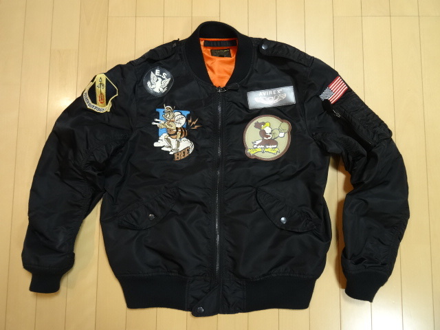 AVIREX アヴィレックス L-2A 2XL XXL フライトジャケット 刺繍
