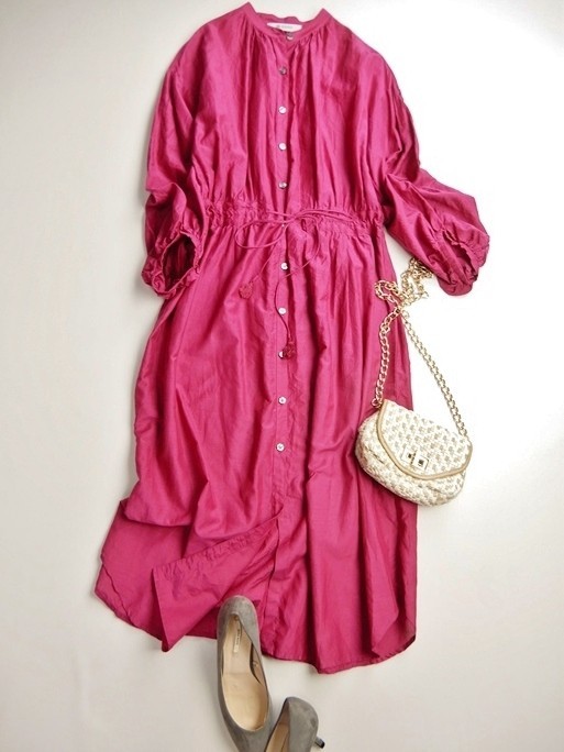 ナノユニバース Nano Universe 上質コットンシルクロング丈エアリーシャツワンピース 女性用 売買されたオークション情報 Yahooの商品情報をアーカイブ公開 オークファン Aucfan Com